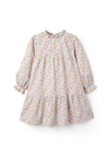 Zippy Girls Floral Long Sleeve Dress, Multi