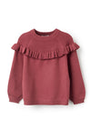 Zippy Girls Long Sleeve Knit Jumper, Brown