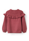 Zippy Girls Long Sleeve Knit Jumper, Brown