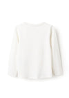 Zippy Girls One With Nature Long Sleeve Top, Cream
