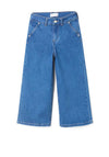 Zippy Girl Wide Leg Jeans, Blue