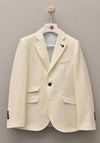 One Varones Boys 04064 Blazer, Cream