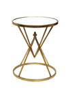 WJ Sampson Round Gold Table