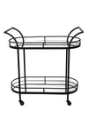 WJ Sampson Black Drinks Trolley