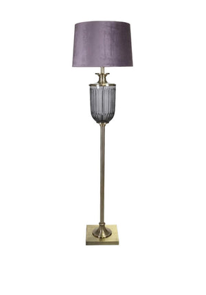 WJ Sampson Rimini Brass Floor Lamp