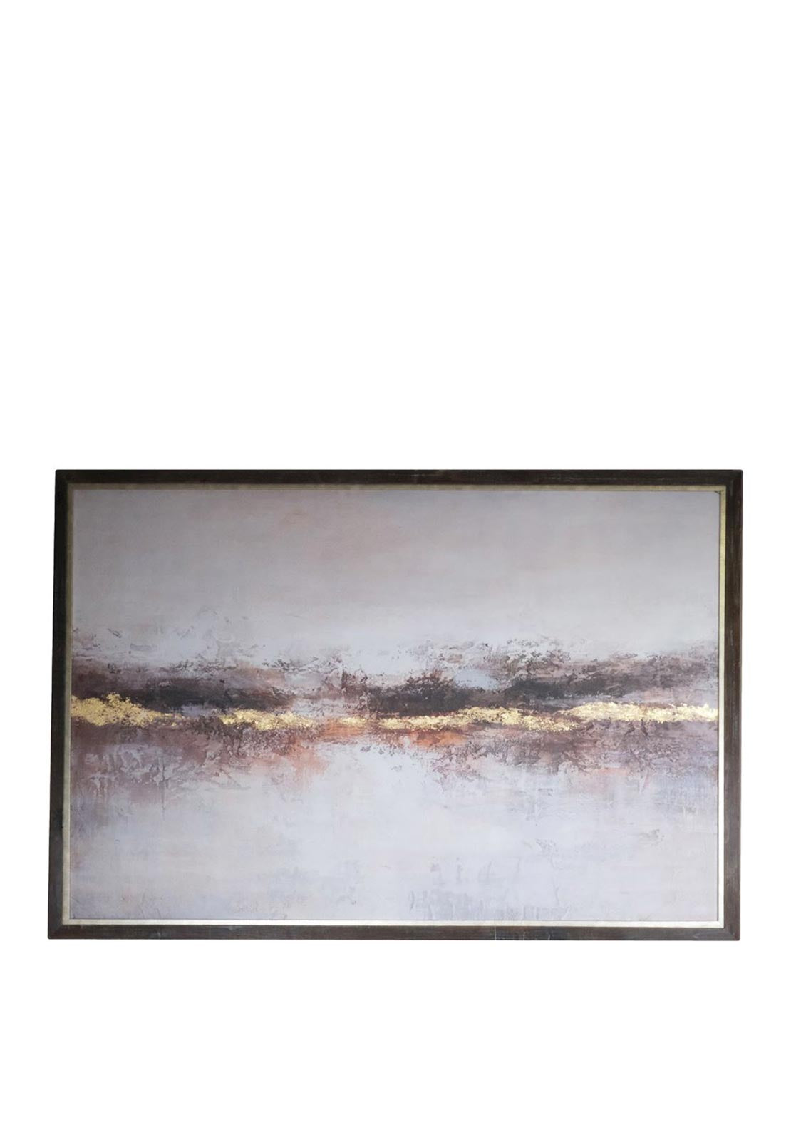 WJ Sampson Framed Landscape on Cement Wall Art
