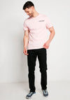 11 Degrees Worldwide T-Shirt, Light Pink