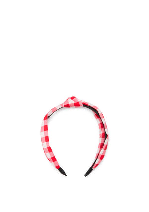 Tuc Tuc Gingham Hairband, Red