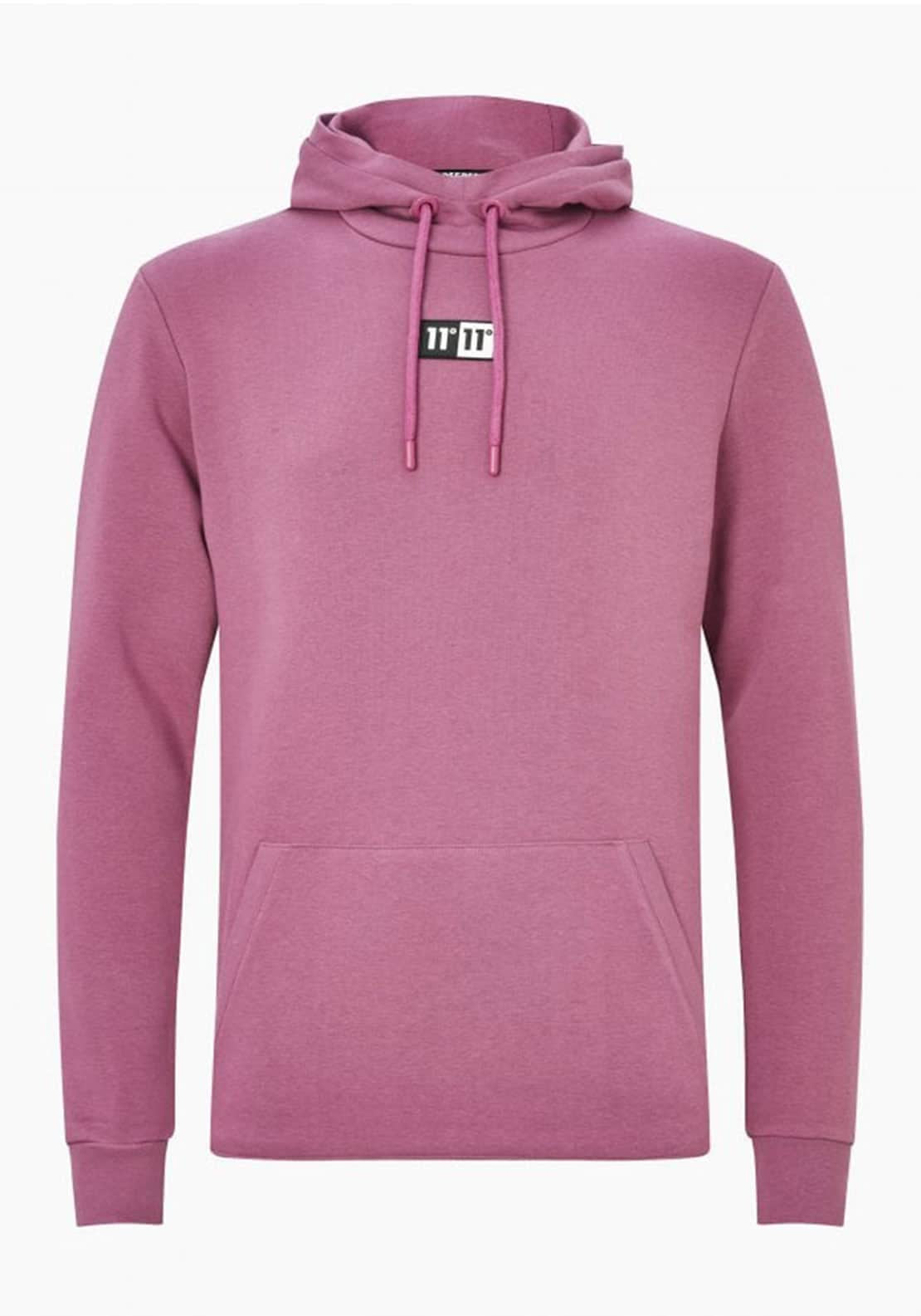 11 Degrees Onyx Pull Over Hoodie, Berry Mist