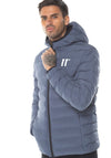 11 Degrees Space Puffer Jacket, Twisted Grey