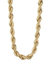 Pilgrim Horizon Twisted Rope Necklace, Gold