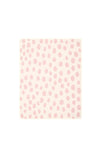 Biederlack Reversible Cotton Blanket, Pink & White
