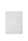 Biederlack Reversible Cotton Blanket, Grey & White