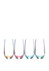 Newgrange Living Two Tone Lustre Hi-Ball Glass, Set of 4