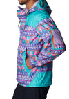Columbia Challenger Windbreaker, Purple & Orange Multi