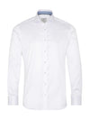 1863 by Eterna Slim Fit Shirt, White
