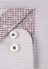1880 Club Boys Long Sleeve Shirt with Bow Tie, Wine