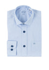 1880 Club Boys Cadiz Newton Stripe Shirt, Blue