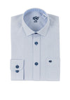 1880 Club Boys Cadiz Newton Dot Print Shirt, Blue