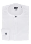 1880 Club Boys Woven Grandad Shirt, White