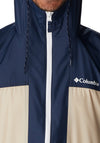 Columbia Flash Challenger Anorak, Beige & Navy