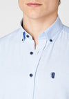 Remus Uomo Parker Short Sleeve Shirt, Light Blue