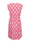 Ichi Margaux Cap Sleeve Dress, Carmine