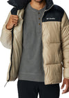 Columbia Puffect II Puffer Jacket, Ancient Fossil & Black
