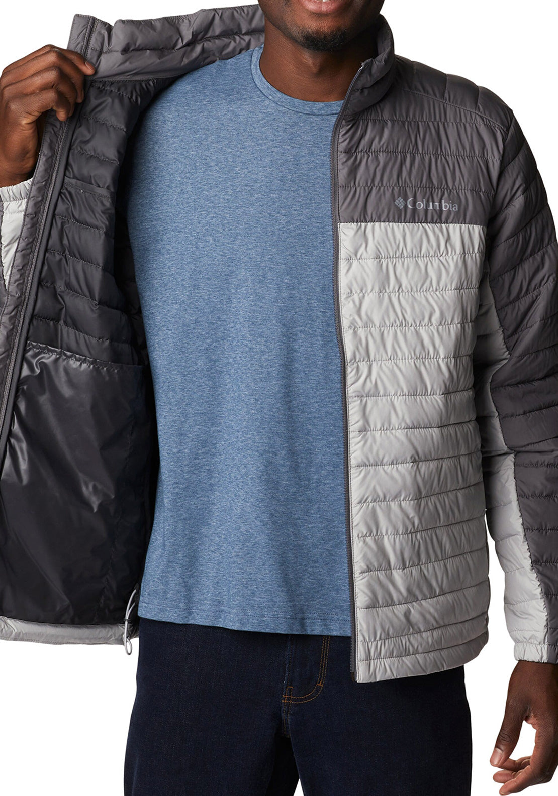 Columbia Silver Falls Padded Jacket, Columbia Grey & City Grey