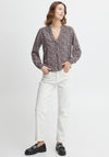 Fransa Ditsy Floral Blouse, Purple Haze Multi
