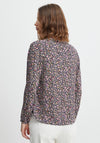 Fransa Ditsy Floral Blouse, Purple Haze Multi