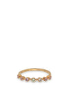 24Kae Pastel Stones Ring, Gold Size 56