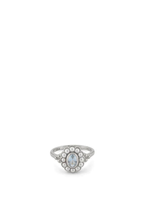 24Kae Sisterhood Vivian Ring, Silver Size 56