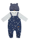 Mayoral Baby Boys Romper and Hat Set, Blue