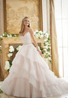 Mori Lee 2873 Wedding Dress UK Size 12, Blush