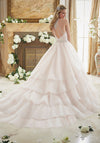 Mori Lee 2873 Wedding Dress UK Size 12, Blush