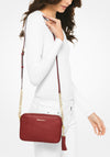 MICHAEL Michael Kors Camera Bag Leather Crossbody Bag, Brandy