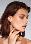 Dyrberg/Kern Louise Hook Earrings, Gold & Blue