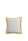 ScatterBox Milana Velour Cushion, Yellow
