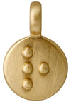 Pilgrim R Initial Charm, Gold
