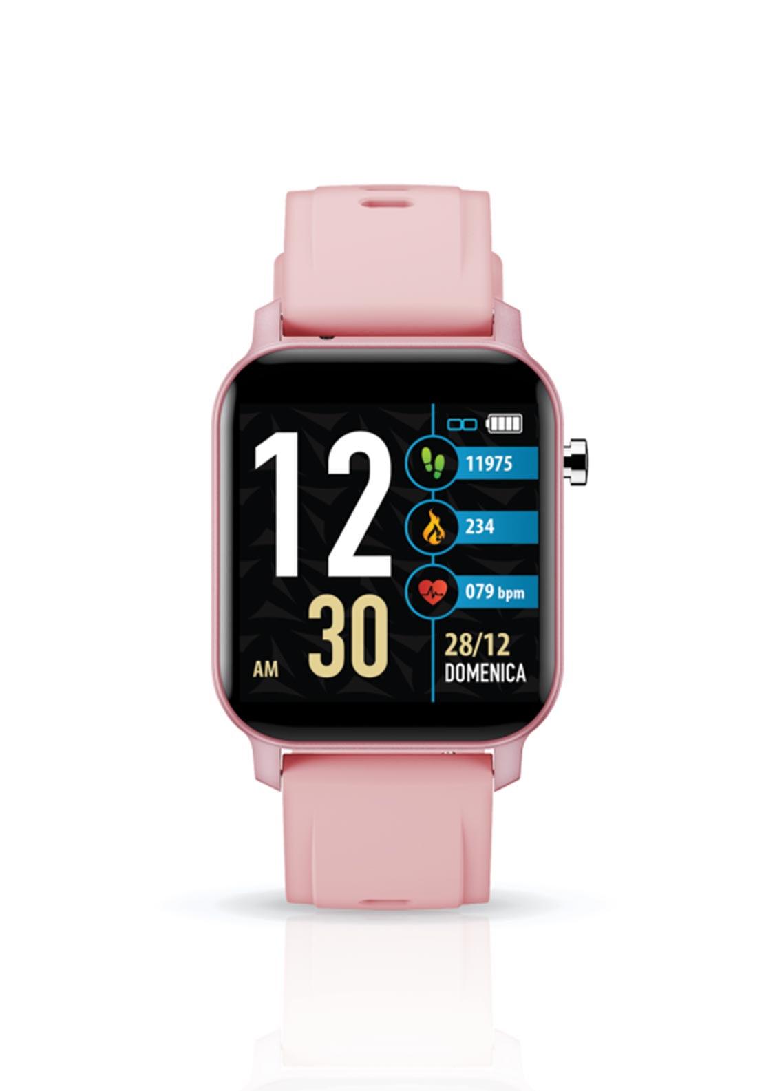 TechMade TechWatch X Smart Watch, Pink