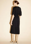 Birelin Stretch Waist Midi Dress, Black