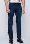 Hugo Boss Cashmere Touch Slim Jeans, Dark Blue