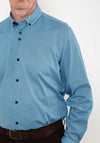 6th Sense Regular Fit Printed Shirt, Blue