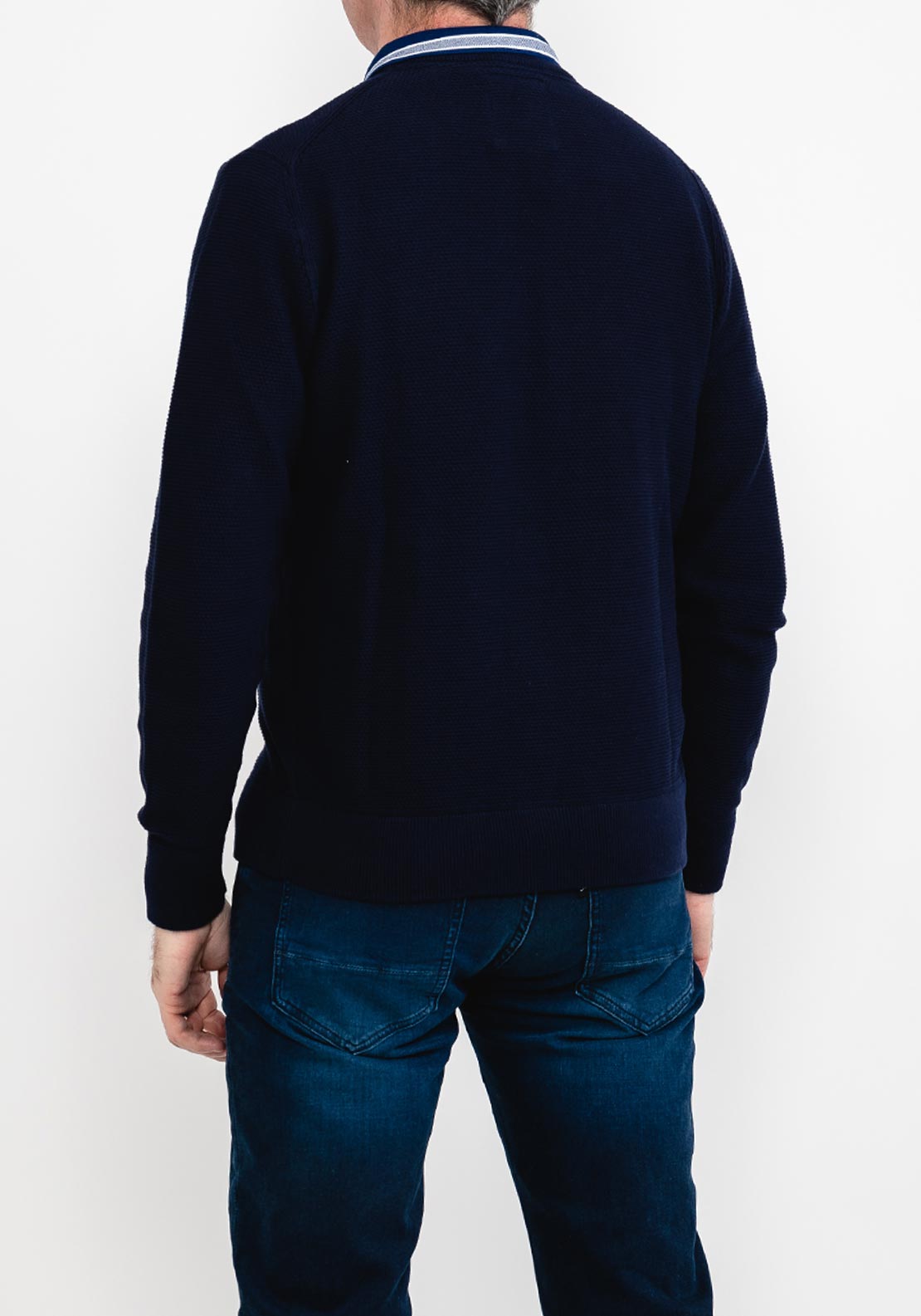 6th Sense Embassy Crew Neck Sweater, Maritime Blue