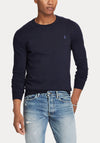 Ralph Lauren Slim Fit Crew Neck Jumper, Navy
