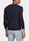 Ralph Lauren Slim Fit Crew Neck Jumper, Navy