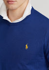 Ralph Lauren Slim Fit Crew Neck Sweater, Dark Royal