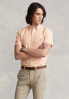 Ralph Lauren Slim Short Sleeved Oxford Shirt, Spring Orange