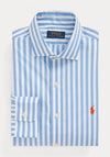 Ralph Lauren Stripped Poplin Slim Shirt, Blue